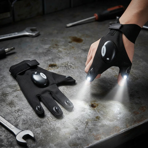 Guantes Linterna Led Pro iluminación