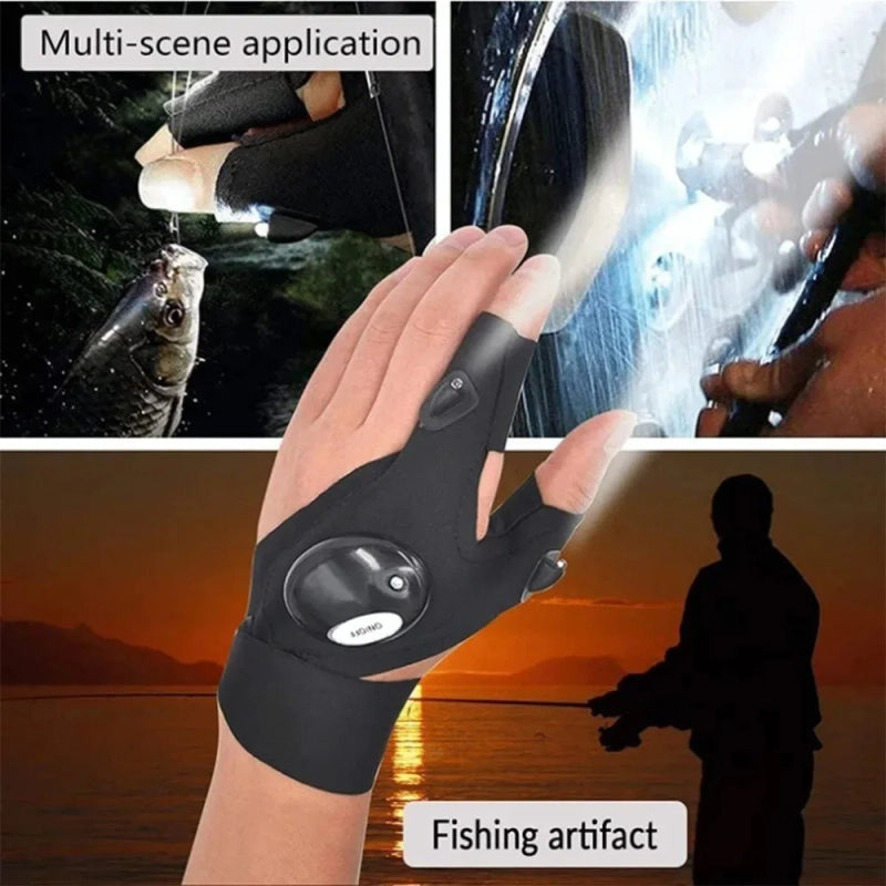 Guantes Linterna Led Pro iluminación