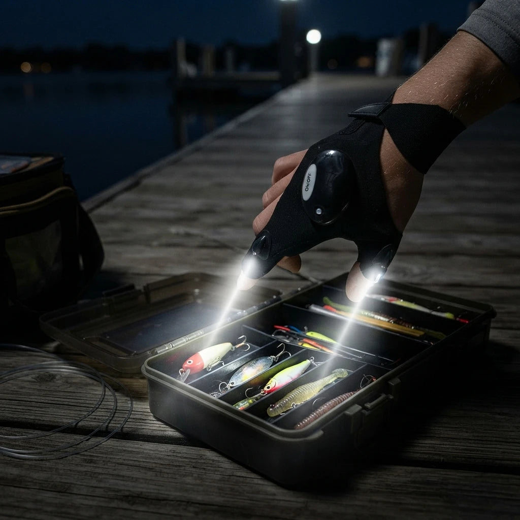 Guantes Linterna Led Pro iluminación
